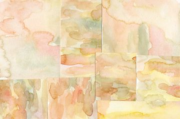 Abstrakte Komposition 4 horizontal von NKTN