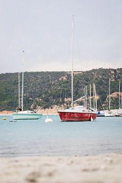 Boot im See, Südfrankreich von Veerle Sondagh