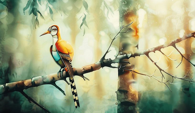 Paradiesvogelfantasie von Karina Brouwer