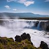 Chute d'eau de Godafoss Islande sur Michèle Huge