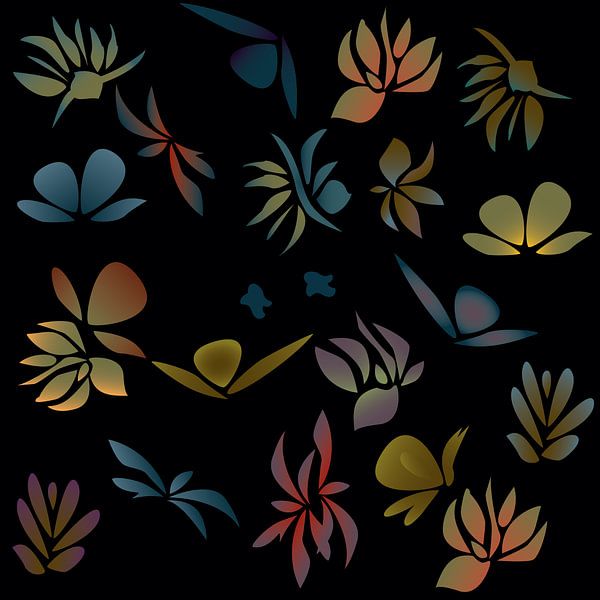 Die Farbe der Blume I von JipvanZeist