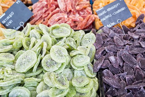 Trockenfrüchte zum Verkauf in Griechenland