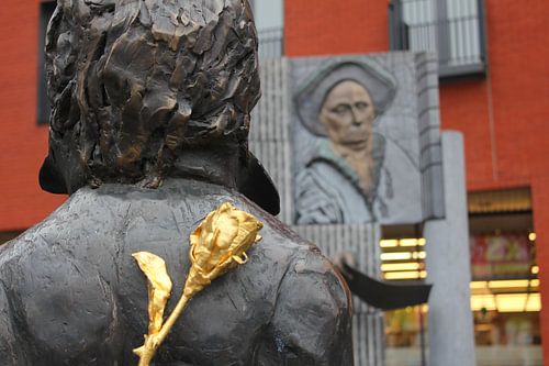 Beeld Lodewijk en Ludwig van Beethoven