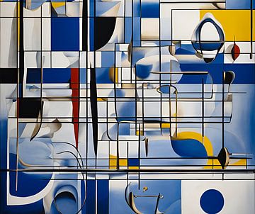 Delfts Blauw kunst van Truckpowerr