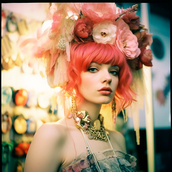 Portrait of a woman by Hetty Lamboo