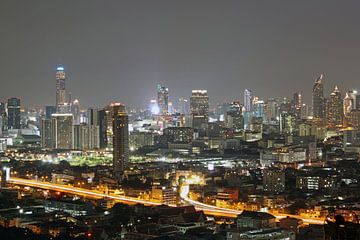 Bangkok bij nacht van rheinmain.from.above