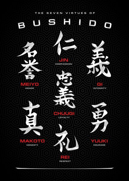 Bushido On Black by Nikita Abakumov