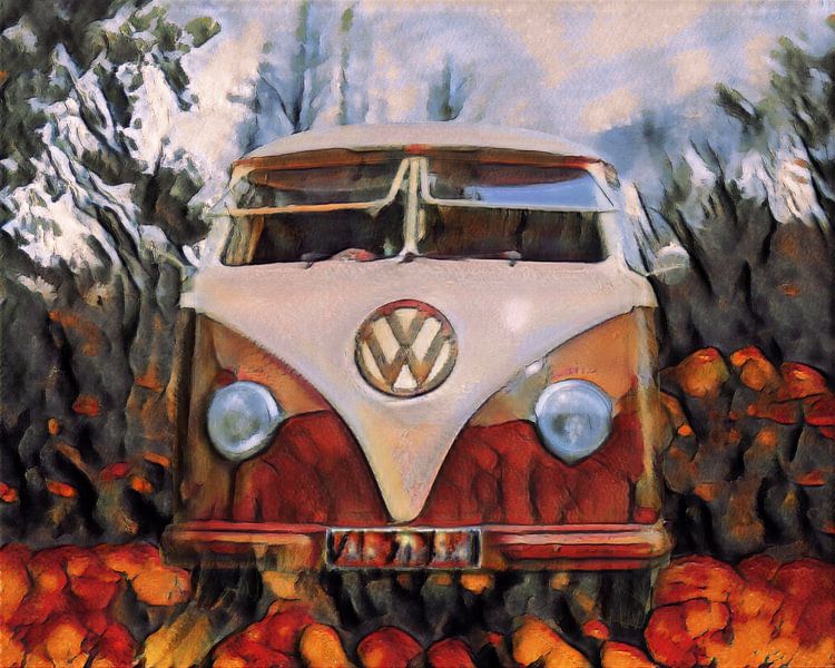 VW Bus 12 van Marc Lourens