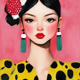 Colourful portrait by Studio Allee