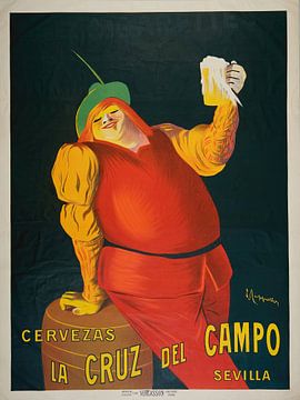 Leonetto Cappiello - Cervezas la Cruz del Campo (1906) von Peter Balan