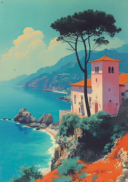 Italy Tuscany Pop Art by Niklas Maximilian