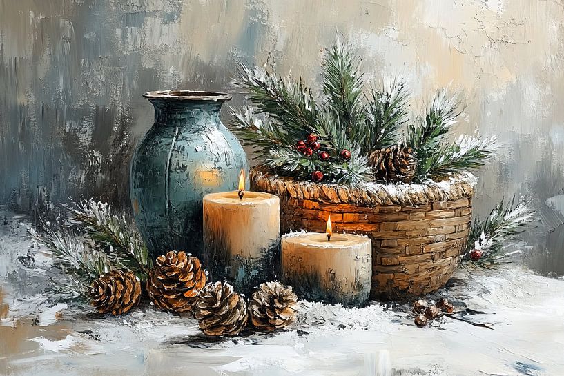 Winter-Stillleben von Kunst Laune