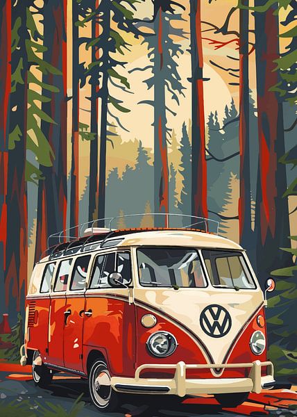 Volkswagen Kombi Travel Van by Lae