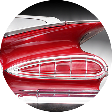 Amerikaanse klassieke auto Impala 1959 Achtervin van Beate Gube