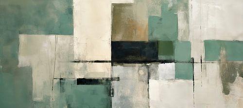 Layers of Serene Complexity van ARTEO Schilderijen