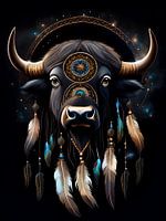 Buffel dromenvanger Indiaanse spiritualiteit