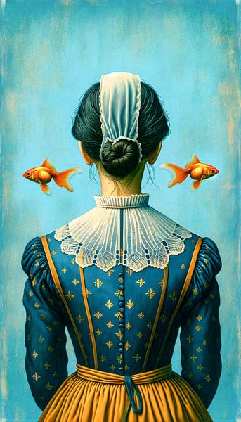 Zeeland Girl by Art Studio RNLD