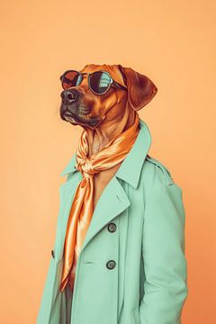 Rhodesische Ridgeback van Poster Art Shop