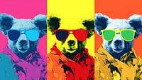 Warhol: Stylish Koala Portraits