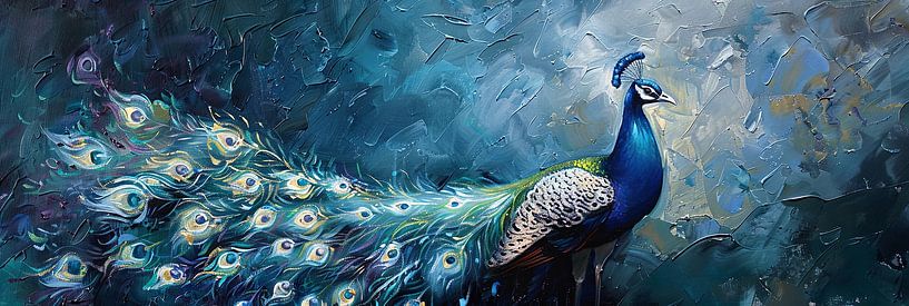 Peacock | Peacock Painting by Poster Art Shop