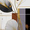 Moderne kunstbloemen van Andreas Wemmje
