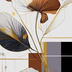 Fleurs d'art moderne sur Andreas Wemmje