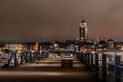 Deventer bij avond