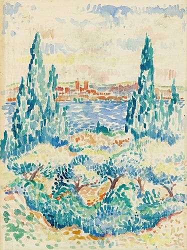 Henri-Edmond Cross - Antibes (1907)