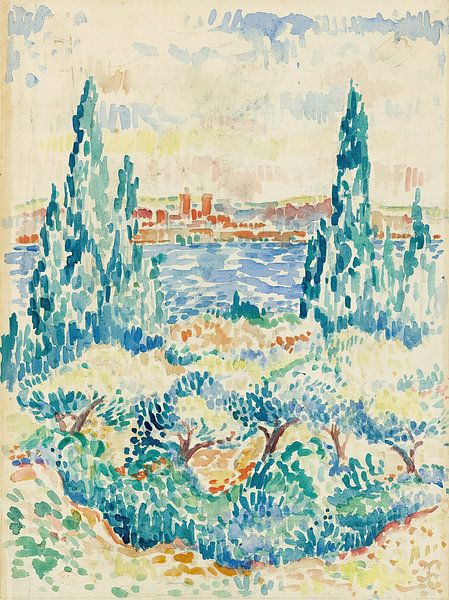 Henri-Edmond Cross - Antibes (1907) von Peter Balan