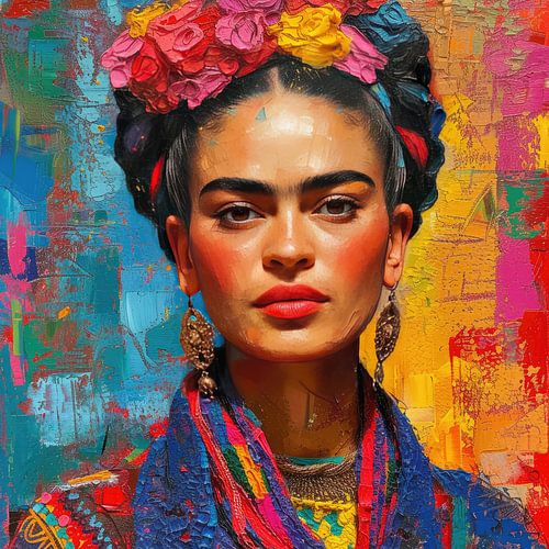 Frida poster kunstdruk van Niklas Maximilian