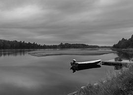 Boat on the water by eric joosten