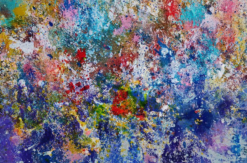 Paint splatter by Angel Estevez