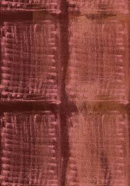 Roze, paars, oker, Natuurlijk patroon. van Dina Dankers