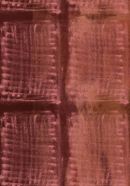 Rose, violet, ocre, motif naturel. par Dina Dankers