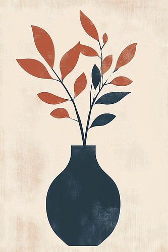 Vase in Deep Blue no.1