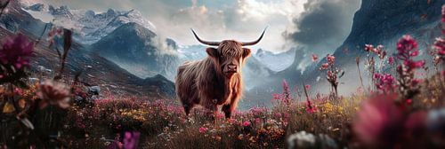 Mountains and flowers: the power of nature captured