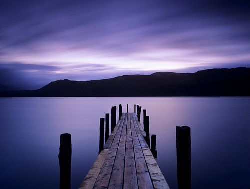Derwent Water at dawn, Lakedistrict, England