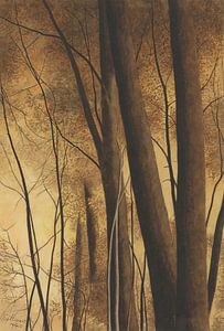 Léon Spilliaert - Bäume (1940)