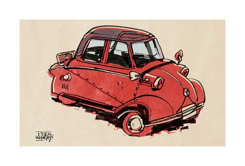 Messerschmitt by Pieter Hogenbirk