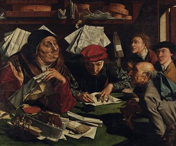 Marinus van Reymerswaele, Ein Kabinett der Juristen, 1545