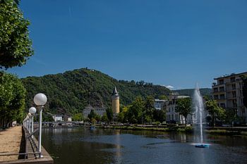 Panoramabild der Idyllischen Stadt Bad Ems