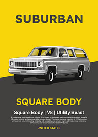 Chevrolet Suburban Square Body Gen 7