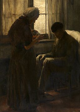 De broodwinner, Alexander Struys, 1887 van Atelier Liesjes