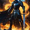 Flammenaura des Schwarzen Ritters 4 von MIROKKU