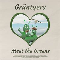 Grüntyers art work for LP “Meet the Greens”