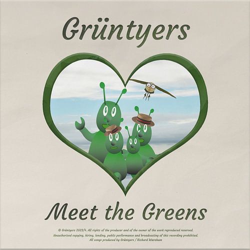 L'œuvre d'art de Grüntyer pour l'album 