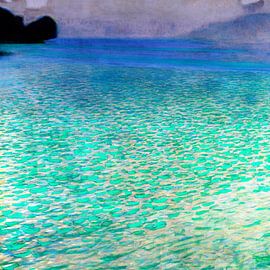 Morning by the sea by Mad Dog Art