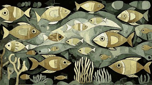 Een oceaan vol met vis