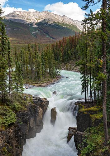 Sunwapta Falls, Jasper National Park, Alberta, Canada