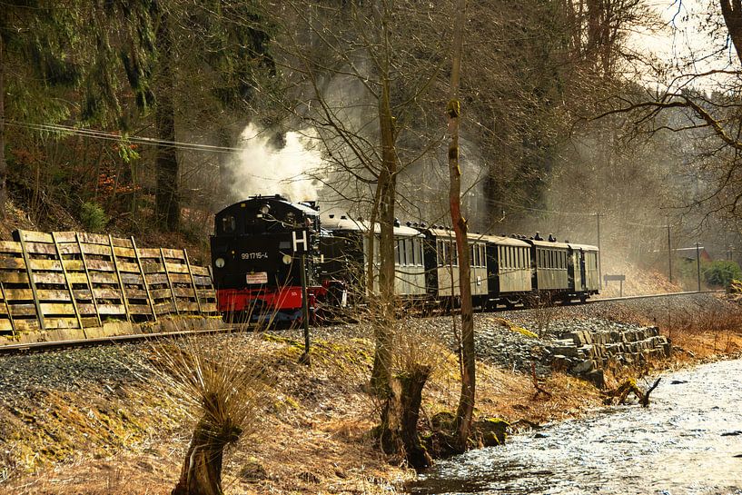 Fichtelbergbahn ErzgebirgeFichtelbergbahn Erzgebirge van Johnny Flash